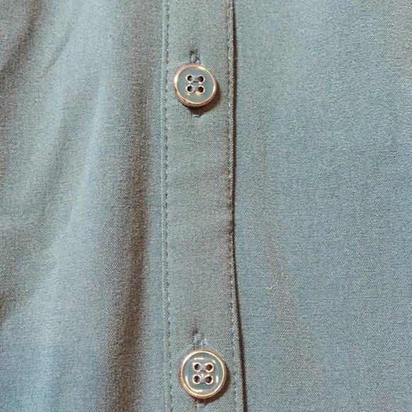 Green Button down dress- NWT - Picture 5 of 5